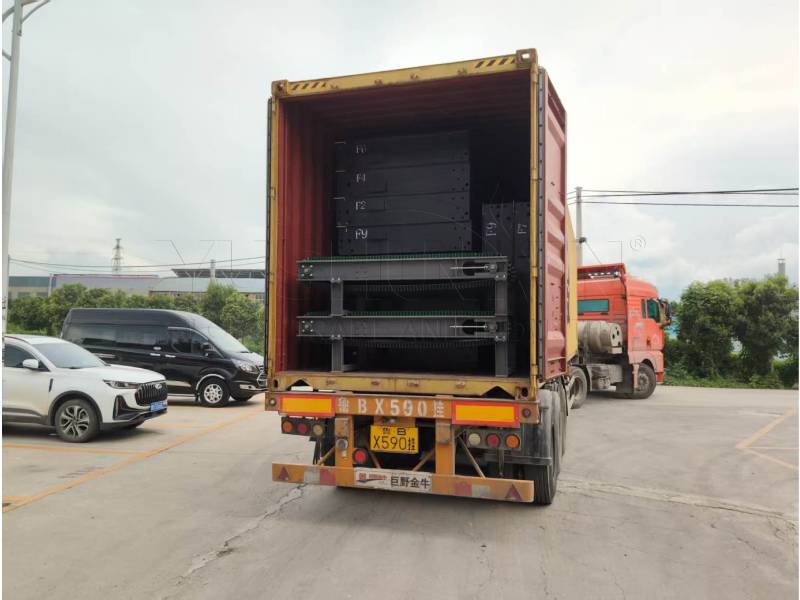 Drawings of the 50 th production line equipment bound for Poland