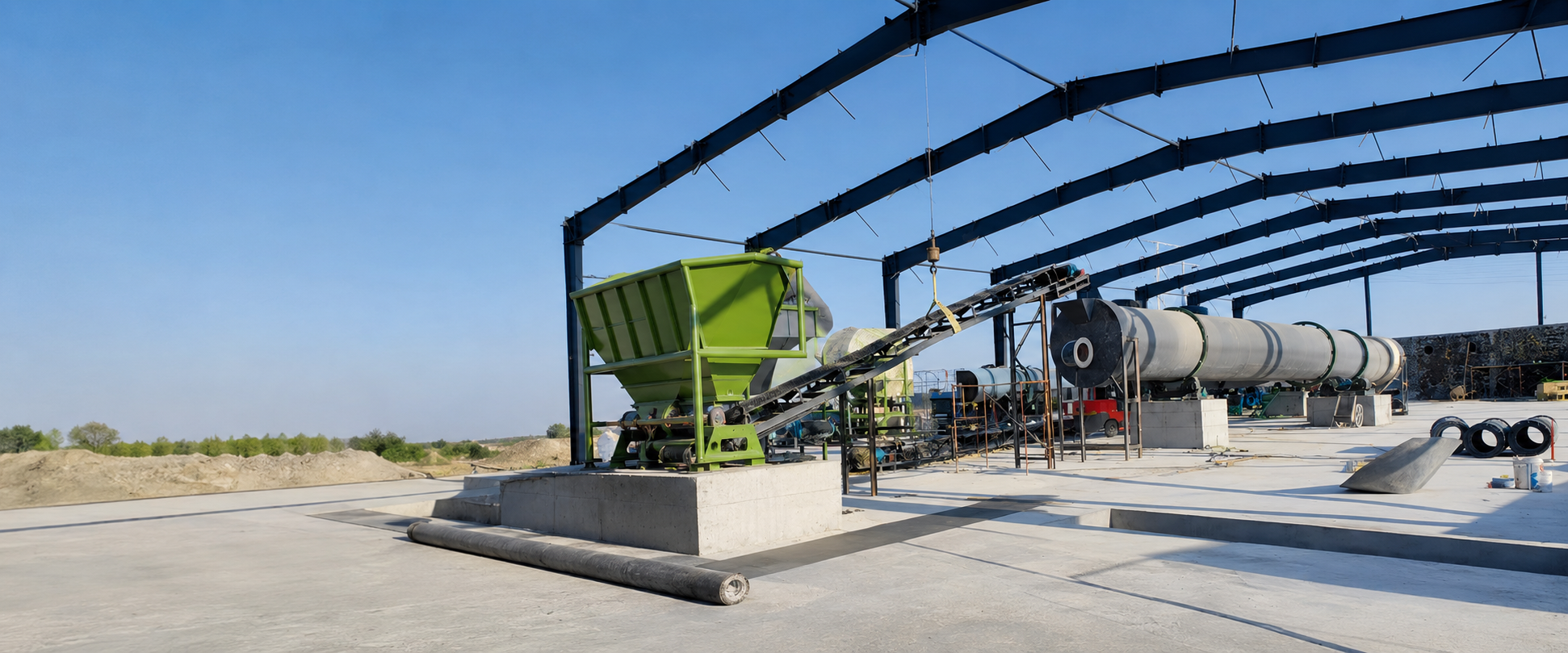 On-site photo of the European fertilizer project