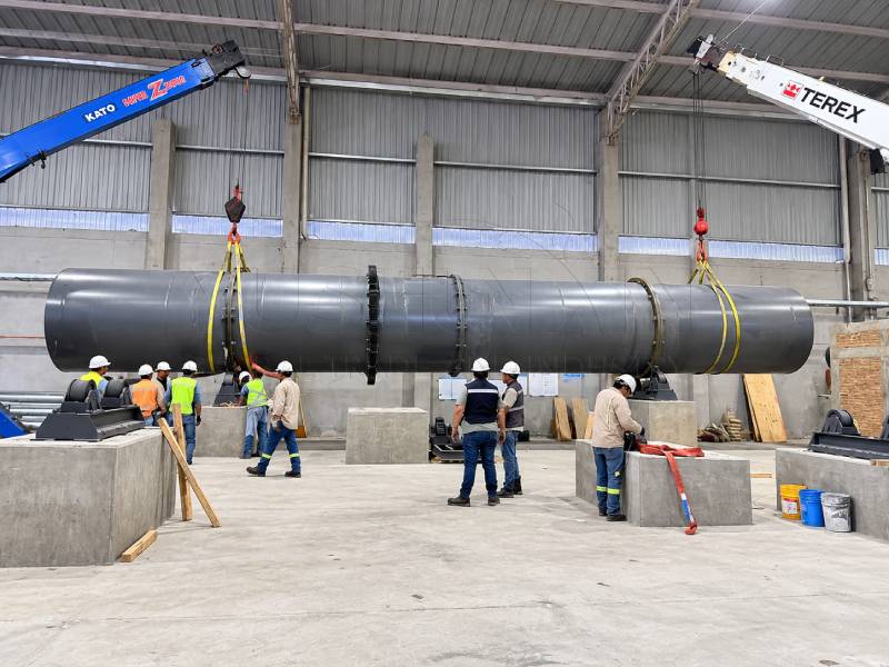 Installation and commissioning support for a 100 TPH BB fertilizer plant